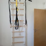 Espalier de gymnastique BenchK 721W +A204 avec accessoires
