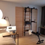 Luxus-Sprossenwand für das Homegym und private Fitnessstudio BenchK 733B