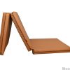 Foldable gymnastic mattress – brown