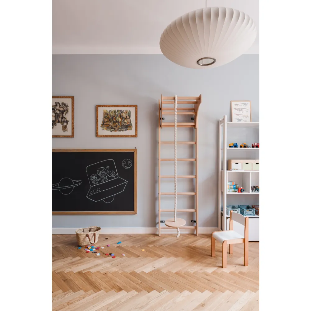 Hölzerne Sprossenwände für Kinderzimmer – BenchK 111 + A204