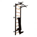 Schwarz Sprossenwand aus Metall BenchK 723B Trainingsbank B1B