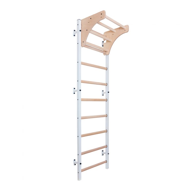 BenchK 711W Wall bars with wooden pull up bar