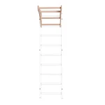 Wooden pull up bar BenchK PB204 in light beech