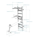 wall bars BenchK 233B