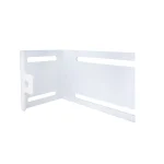 White wall holders WHW for BenchK wall bars Series 2, 5 and 7