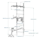 Sprossenwand BenchK 523W