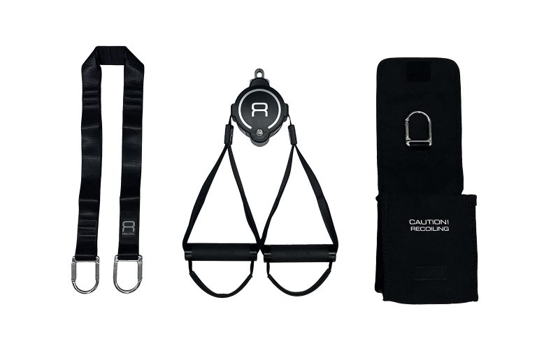 Suspended training belts for exercise BenchK Recoil with bag